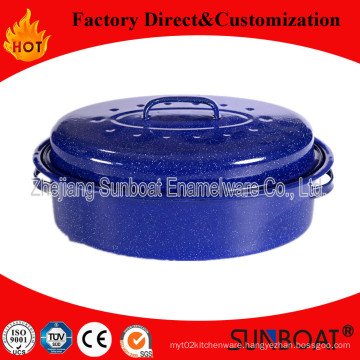 Sunboat Enamel Roaster Cooker Kitchenware Stock Pot Kitchenware/ Kitchen Appliance